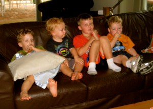 Colin, Nash, Cooper, and Ian 